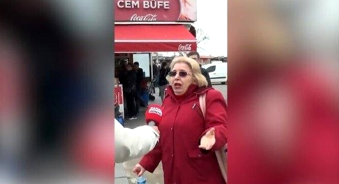 Kılıçdaroğlu destekçisi kadın nefret kustu! Gözaltına alındı