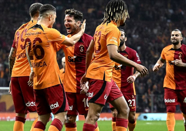 Galatasaray gol oldu yağdı: 6-0