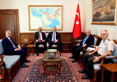 Ankara'da kritik toplantı! 3 Bakan, Genelkurmay Başkanı, MİT Başkanı bir araya geldi