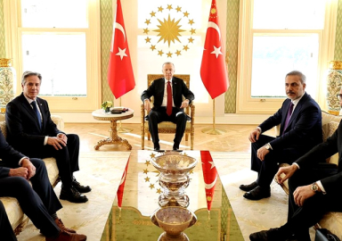 Erdoğan Blinken ile görüştü