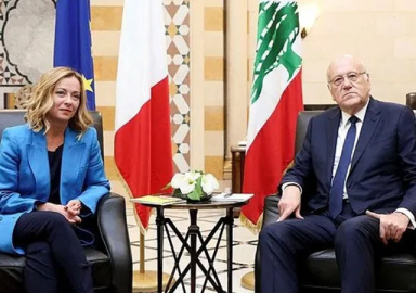 İtalya Başbakanı Meloni'den Lübnan'a destek