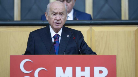 Bahçeli'den 'İmralı' çıkışı: Teröristbaşı DEM grubunda silah bırakıldığını ilan etsin