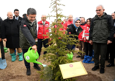 Emine Erdoğan: Fidanlar, Gazze'ye ve insanlığa nefes olsun