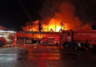 Afyonkarahisar’da restoran yangını: 1 ölü, 7 yaralı