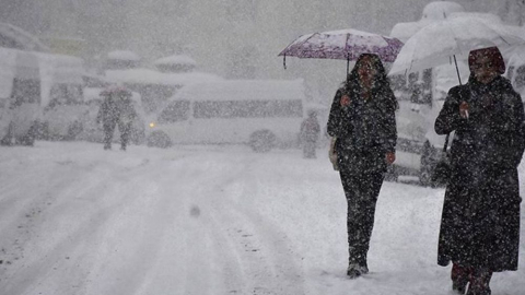 Meteorolojiden 3 il için 'sarı kodlu' kar yağışı uyarısı