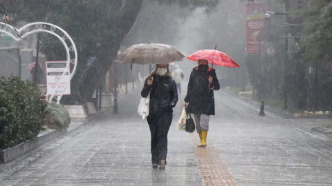 Antalya için kuvvetli yağış uyarısı
