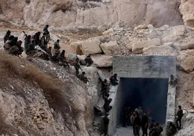 Münbiç'te PKK/YPG'den devasa tünel ağı ortaya çıktı