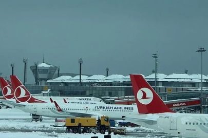 THY'nin seferlerine olumsuz hava engeli