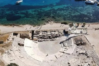 Knidos Antik Kenti'ndeki restoran tartışması