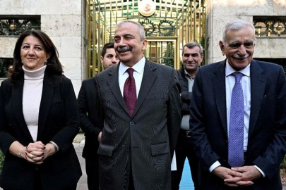 DEM Parti İmralı heyeti Selahattin Demirtaş'ı ziyaret etti