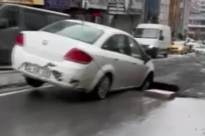 Güngören'de aynı yol 3. kez çöktü: Vatandaş isyanda