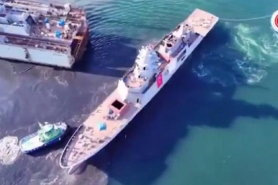 MİLGEM istif sınıfı fırkateynler İZMİR ve İZMİT denize indirildi