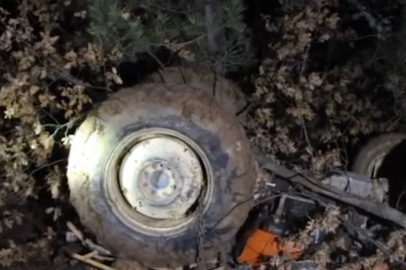 Uşak'ta feci kaza! Traktör devrildi: 2 ölü, 2 yaralı