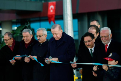 Cumhurbaşkanı Erdoğan, Kayseri Havalimanı'nın yeni termal binasının açılışını yaptı