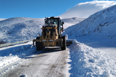 4 ilde yoğun kar: 128 yol ulaşıma kapalı