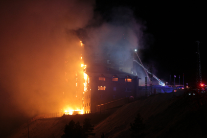 Kartalkaya'da otelde yangın faciası: Ölü sayısı 66'ya yükseldi