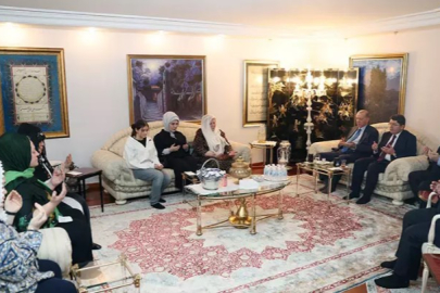 Cumhurbaşkanı Erdoğan'dan İyimaya'nın ailesine taziye ziyareti