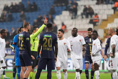 Hatayspor'dan maç sonu hakem tepkisi