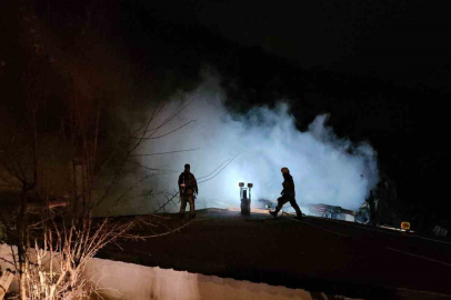 Sarıyer'de yangın paniği