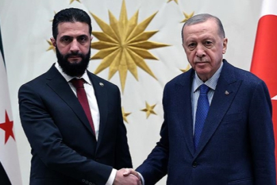 Suriye'den Tarihi Ziyaret! Erdoğan-Şara Görüşmesi Başladı