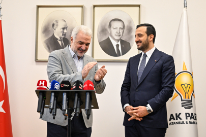 AK Parti İstanbul'da devir teslim! Abdullah Özdemir görevi devraldı