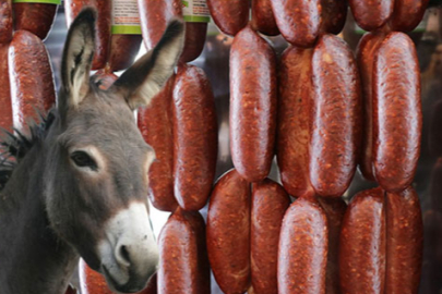 Vatandaşa sucuk yerine eşek eti yedirdiler! Bakanlık sahtekarları ifşa etti