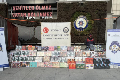 İstanbul'da 94 bin 587 korsan kitap ele geçirildi