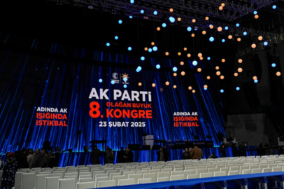 AK Parti, 8. Olağan Büyük Kongresi için bir araya geliyor