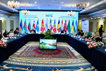 Kalkınma yolu ile gelen yükler TRACECA'nın ağına bağlanacak