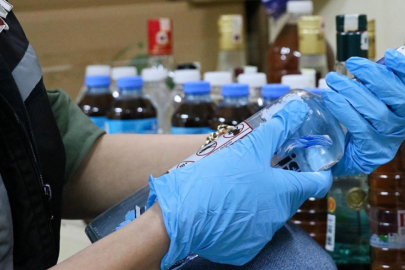 Ülke genelinde 98 bin 600 litre etil alkol ele geçirildi