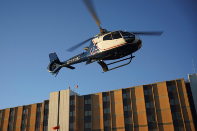 ABD'de hava ambulansı düştü