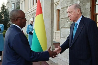 Cumhurbaşkanı Erdoğan, Gine Bissau lideriyle İstanbul'da görüştü