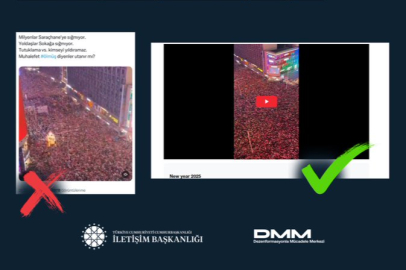 DMM, "Türkiye'deki gösteriler sırasında kaydedildiği" iddia edilen görüntüleri yalanladı