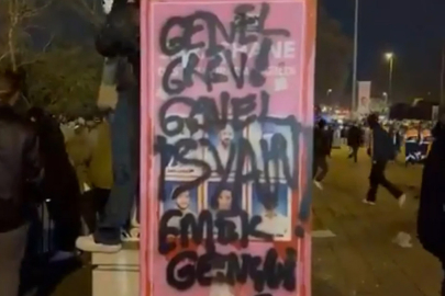 Saraçhane'de eylemcilerden 15 Temmuz şehitlerine saygısızlık