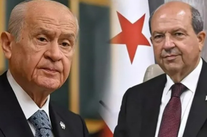 KKTC lideri Ersin Tatar, Devlet Bahçeli ile telefonda görüştü