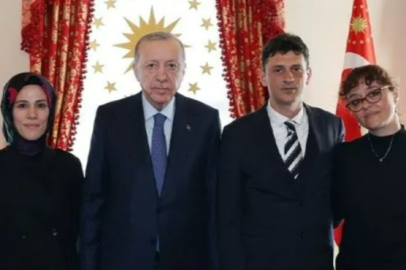 Cumhurbaşkanı Erdoğan, Minguzzi ailesini Dolmabahçe’de kabul etti