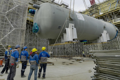 Akkuyu NGS'nin 3. güç ünitesinde yeni aşama