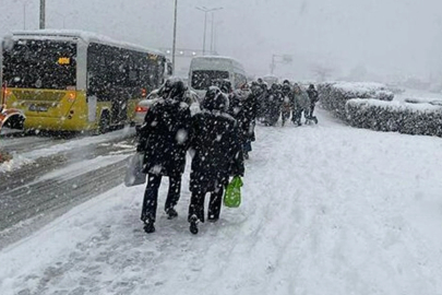 İstanbul Valiliği’nden karla karışık yağmur uyarısı