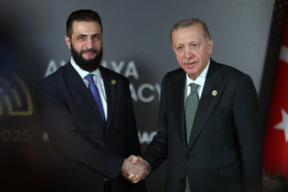 Erdoğan, Ahmed Şara ile görüştü