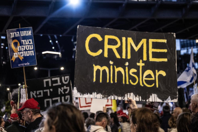 İsrail'de Gazze'ye saldırı protestosuna müdahale! 23 gözaltı