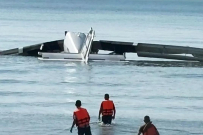 Tayland'da denize düşen küçük uçaktaki 6 polis hayatını kaybetti