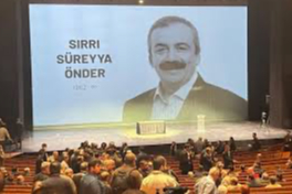 Önder için "kardeşlik" sloganlarıyla veda