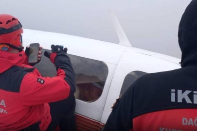 Türk pilotun kullandığı uçak düştü: Pilot öldü, kadın yolcu kurtarıldı