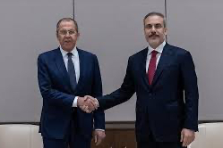Hakan Fidan Rus mevkidaşı Lavrov ile görüştü