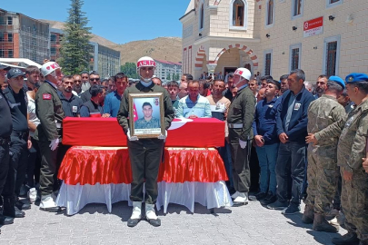Şehit Celattin Uyanık, Bitlis'te son yolculuğuna uğurlandı