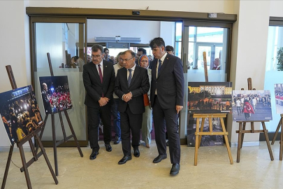 "15 Temmuz Zaferin Adı Türkiye" fotoğraf sergisi açıldı