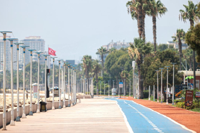 Doğu Akdeniz'de hissedilen hava sıcaklığı 40 dereceyi aştı