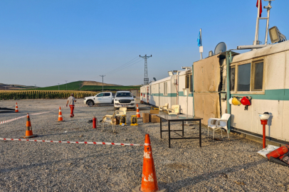 Petrol sondaj kuyusunda yangın: Yaralılar var