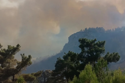 Mersin Silifke’de orman yangını: 3 köy tahliye ediliyor