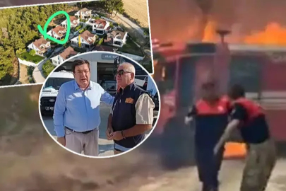 Çanakkale'deki yangında skandal! CHP'li müdür 22 milyonluk itfaiye aracını kendi yaşadığı siteye sevk etti